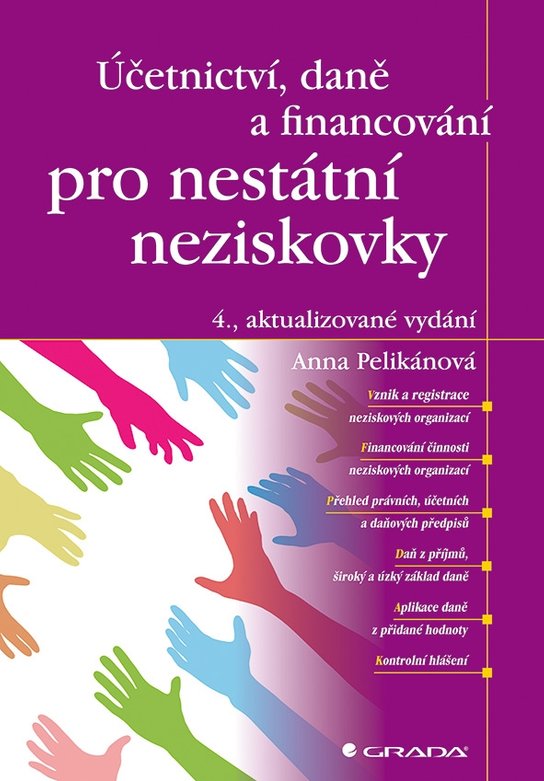 Účetnictví, daně a financování pro nestátní neziskovky -  Anna Pelikánová