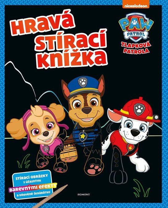 Tlapková patrola - Hravá stírací knížka - kolektiv