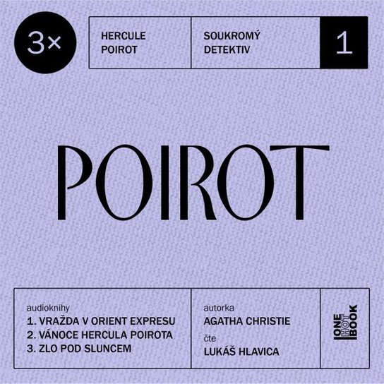 3x Poirot #1 -  Agatha Christie
