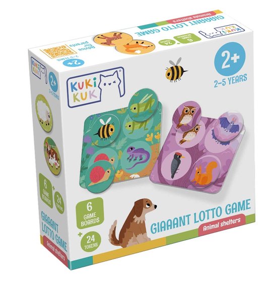 Giaaant Lotto Game Animal shelters