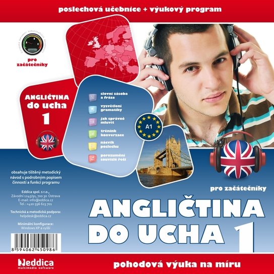 Angličtina do ucha 1 - začátečníci -  Eddica