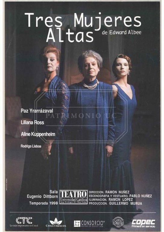 Tres mujeres altas -  Edward Albee