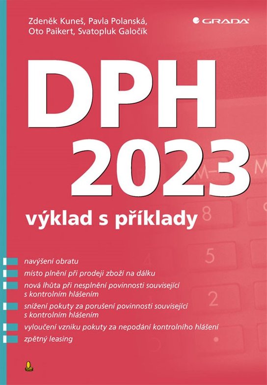 DPH 2023 – výklad s příklady -  Zdeněk Kuneš