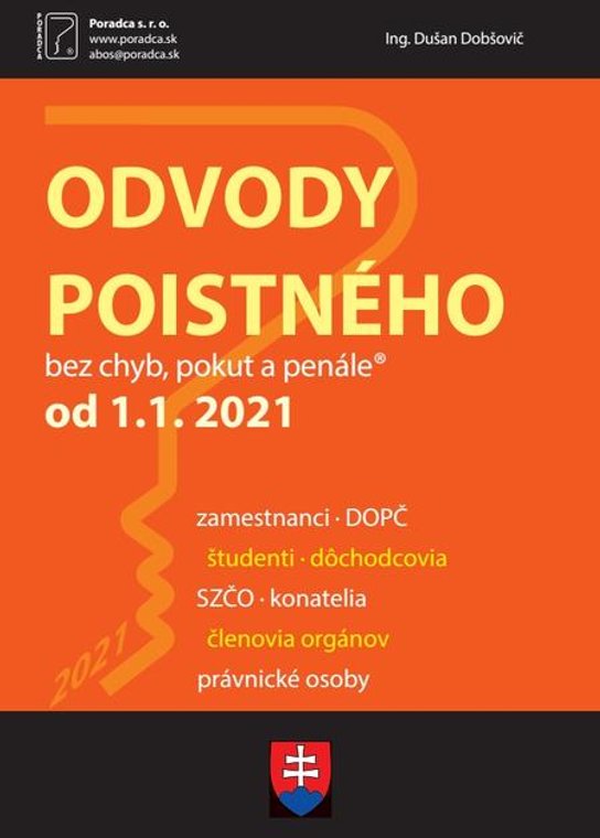 Odvody poistného od 1.1.2021 -  neuveden