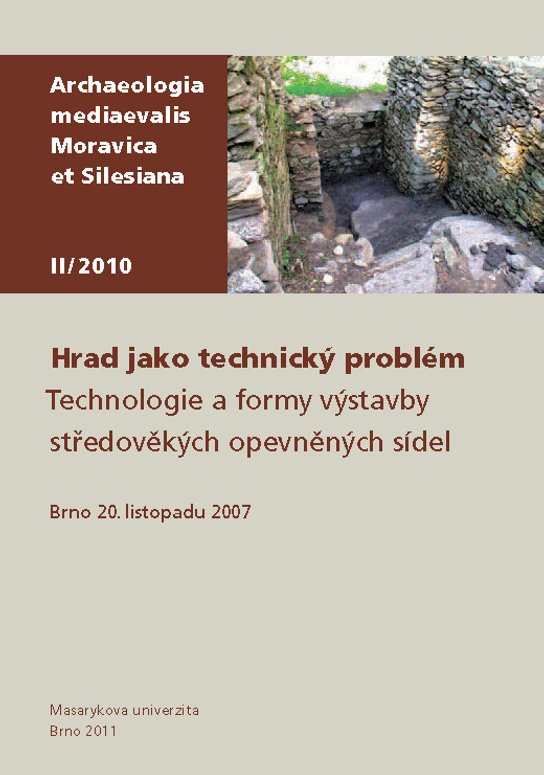 Hrad jako technický problém -  Prof. PhDr. Zdeněk Měřínský CSc.