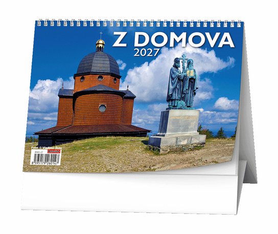 Stolní kalendář 2027 Baloušek Z domova
