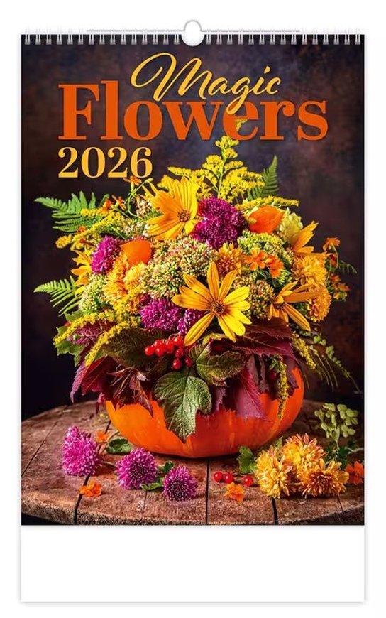 Magic Flowers 2026 - nástěnný kalendář