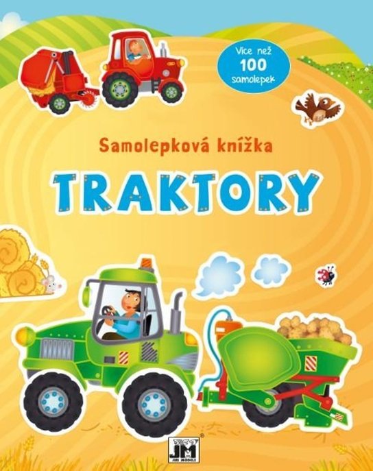 Samolepková knížka Traktory - Kniha