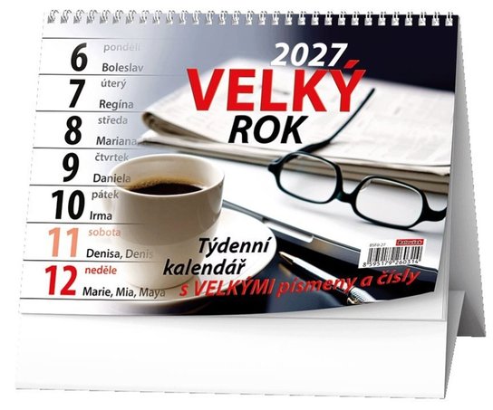 Stolní kalendář 2027 Baloušek Velký rok