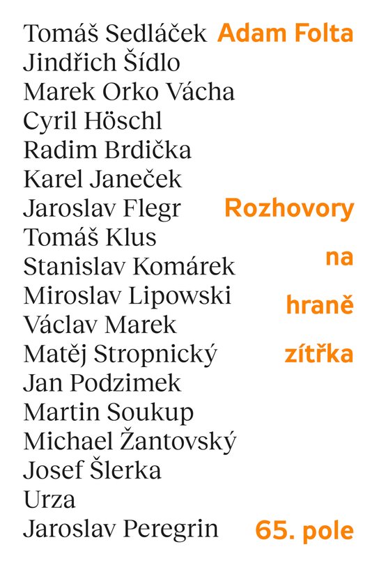 Rozhovory na hraně zítřka - Adam Folta