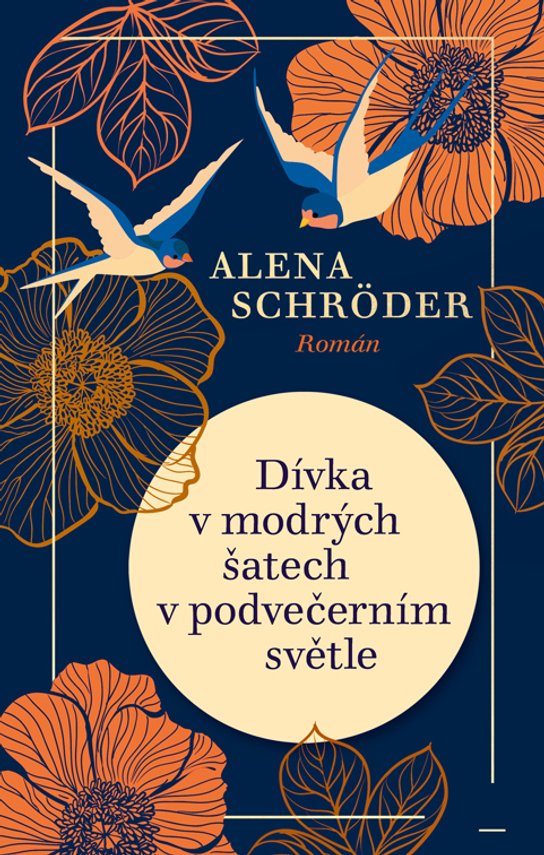 Dívka v modrých šatech v podvečerním světle -  Alena Schröder