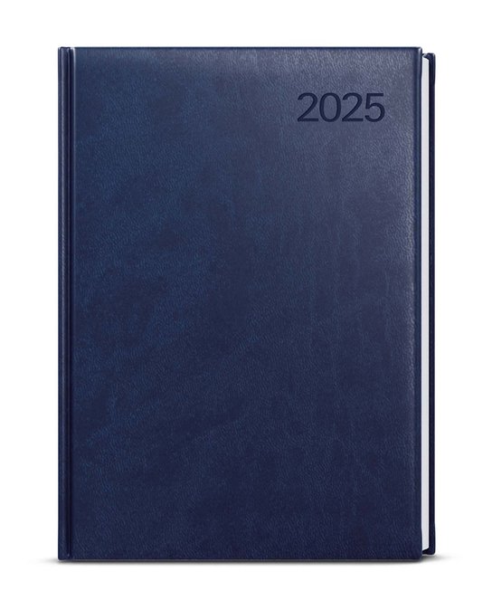 Diář 2025 Tomáš Vivella A4 modrá Týdenní -  Autor Neuveden