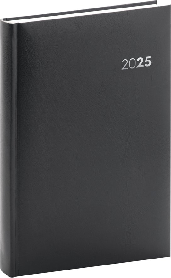 Denní diář Balacron 2025, černý