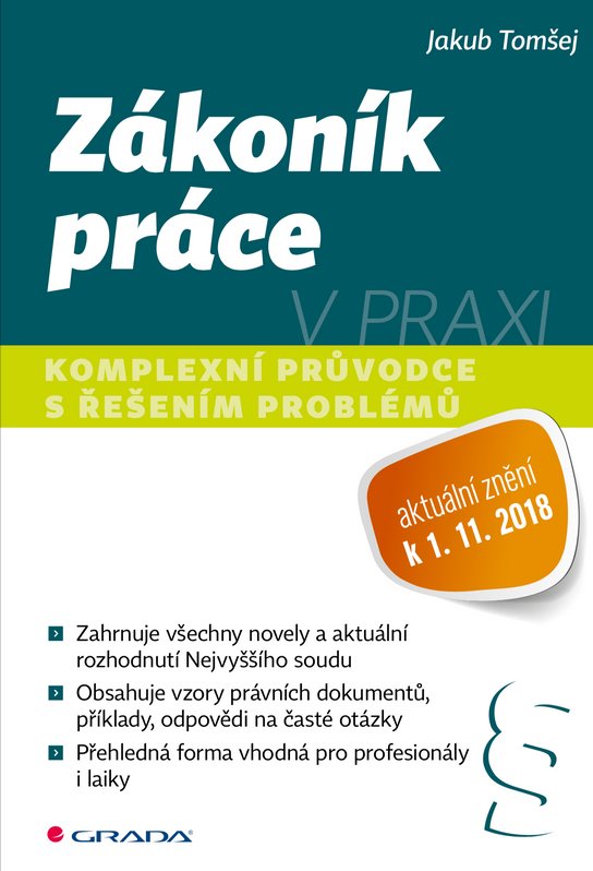 Zákoník práce v praxi -  Jakub Tomšej