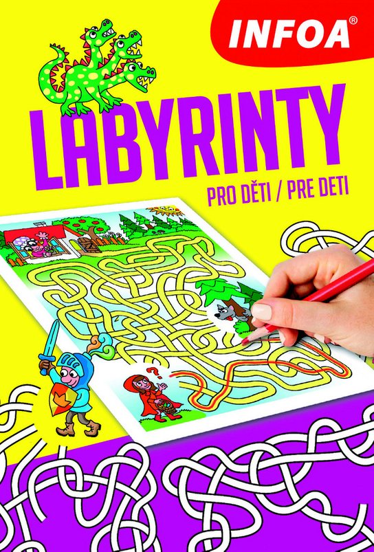 Labyrinty Pro děti/Pre deti - Kniha