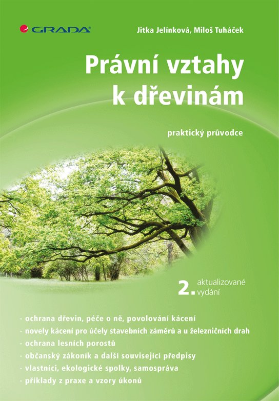 Právní vztahy k dřevinám - 2. aktualizované vydání -  Miloš Tuháček