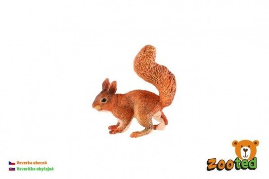 ZOOted Veverka obecná zooted plast 9cm