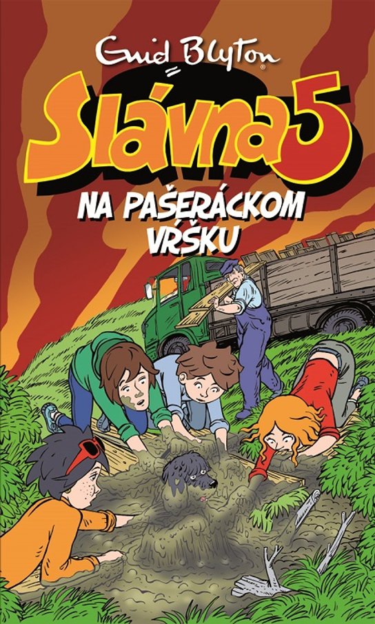 Slávna päťka na Pašeráckom vŕšku -  Enid Blyton