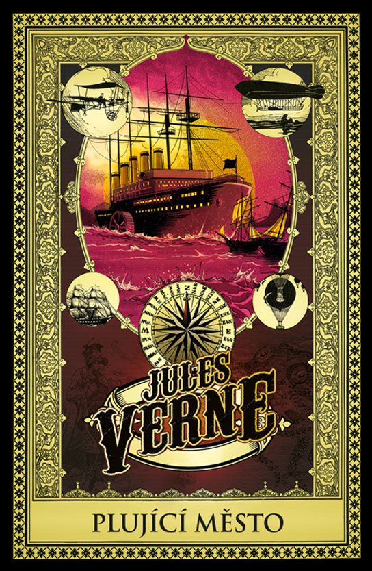 Plující město -  Jules Verne
