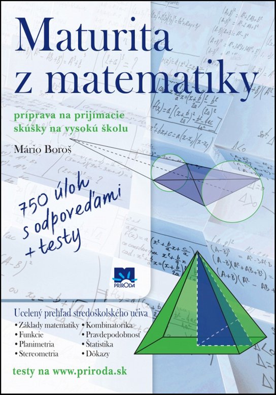 Maturita z matematiky - Mário Boroš - Učebnice