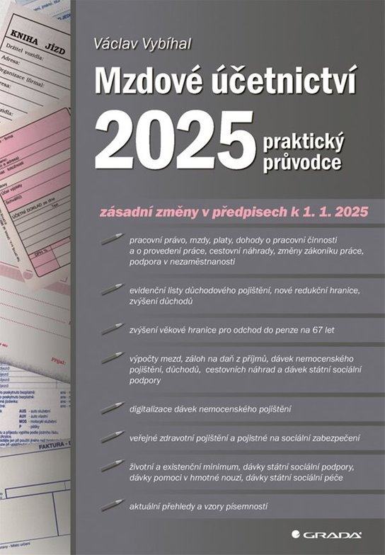 E-kniha: Mzdové účetnictví 2025 od Vybíhal Václav