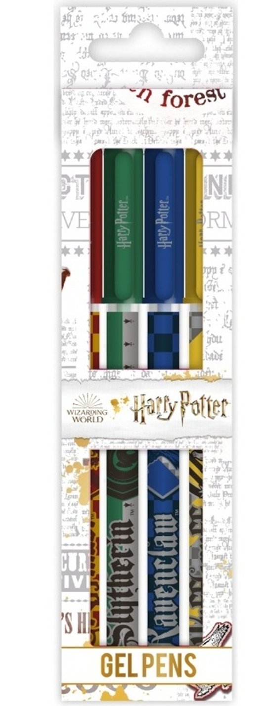 Sada gelových per Harry Potter koleje -  Autor Neuveden