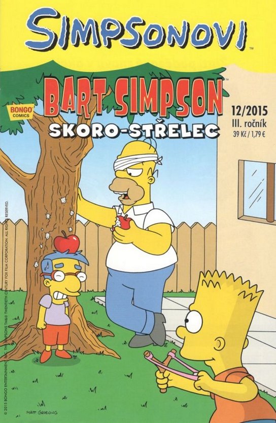 Bart Simpson Skoro-střelec - Kniha