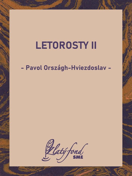 Letorosty II -  Pavol Országh Hviezdoslav