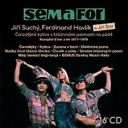 Semafor Komplet her z let 1971-1979 -  Jiří Suchý