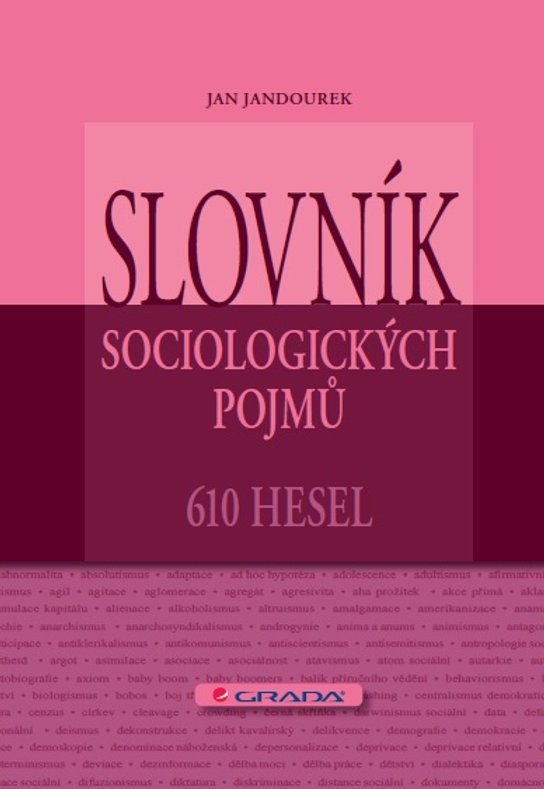 Slovník sociologických pojmů -  Jan Jandourek