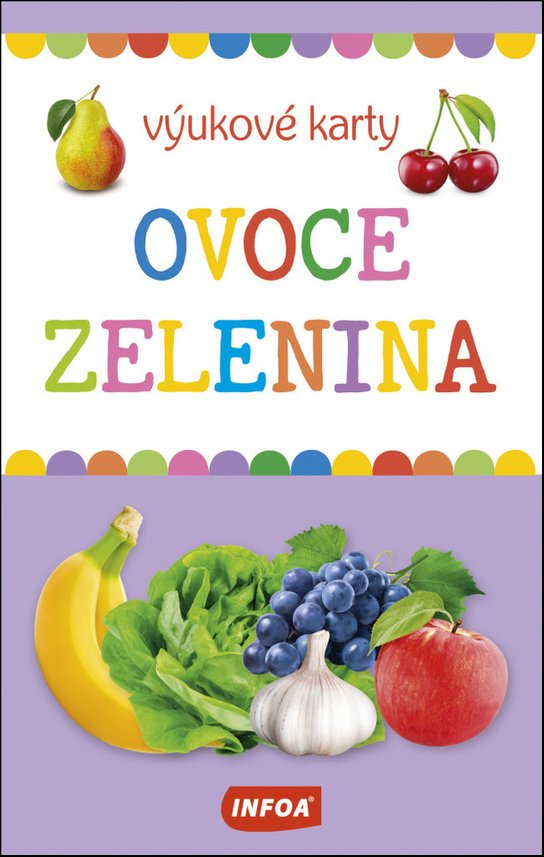 Výukové karty (krabička) - Ovoce a zelenina