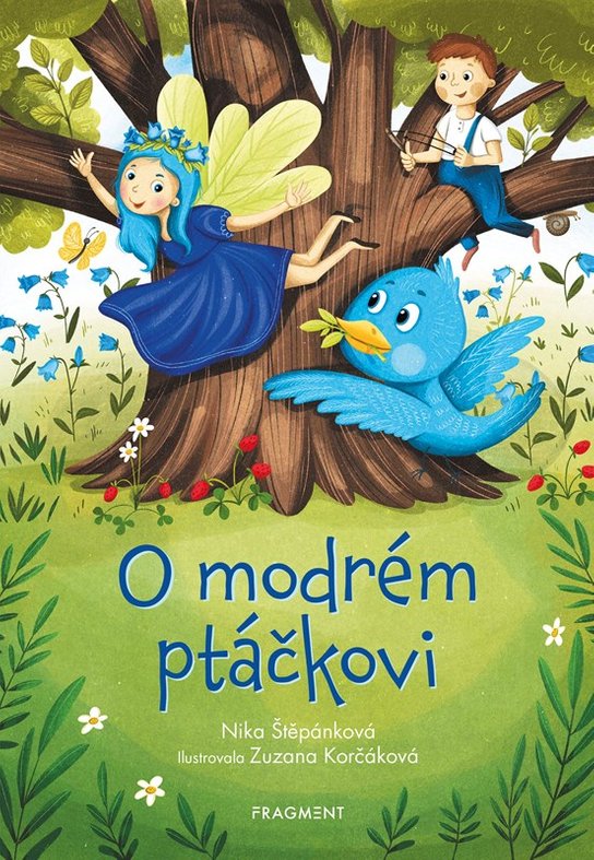 O modrém ptáčkovi -  Nika Štěpánková