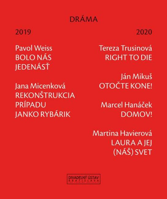 Dráma 2019 - 2020 -  Kolektív autorov