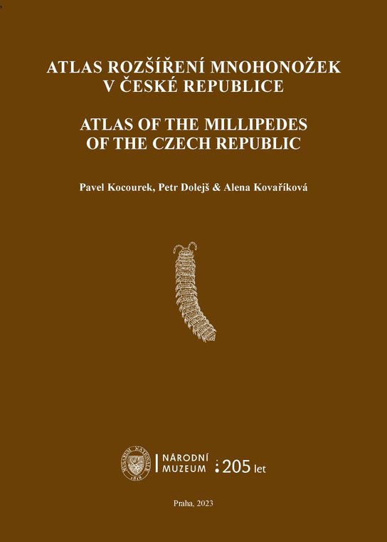 Atlas rozšíření mnohonožek v České republice / Atlas of the Millipedes of the Czech Republic -  Alena Kovaříková