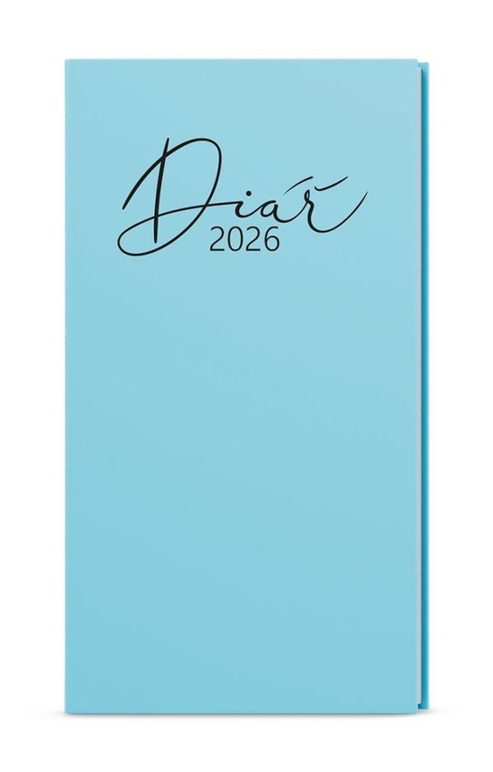 Baloušek Pastel 2026 - kapesní diář - modrý
