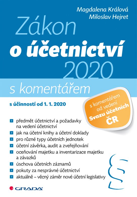 Zákon o účetnictví -  Miloslav Hejret