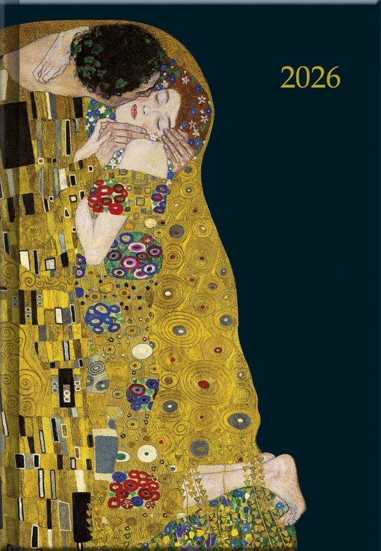 Týdenní diář Art Klimt 2026 (A5)