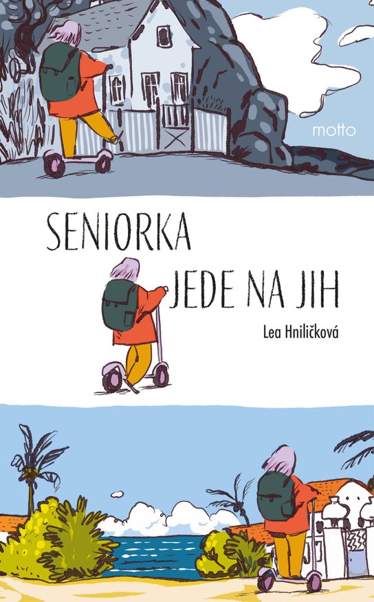 Seniorka jede na jih -  Lea Hniličková