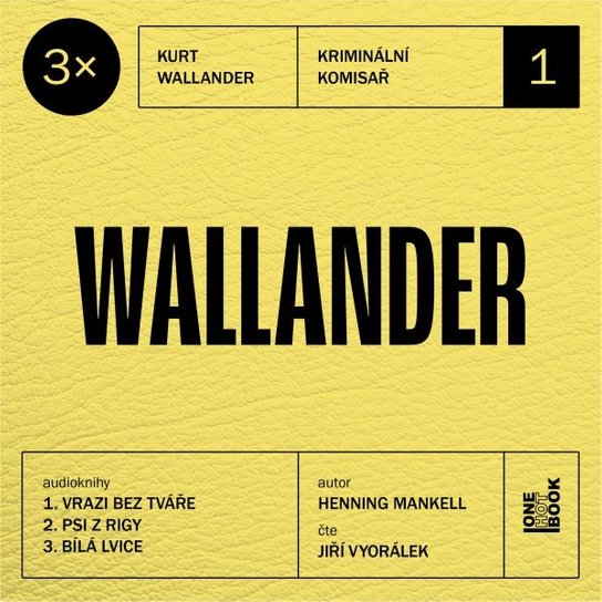 3x Wallander #1 -  Henning Mankel