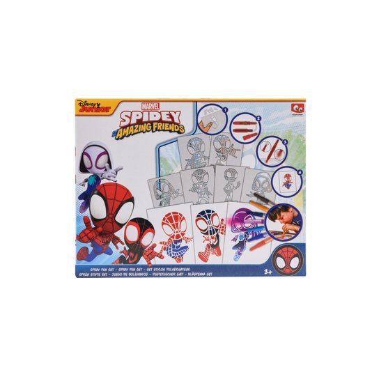 Malování s foukacími fixami Spidy