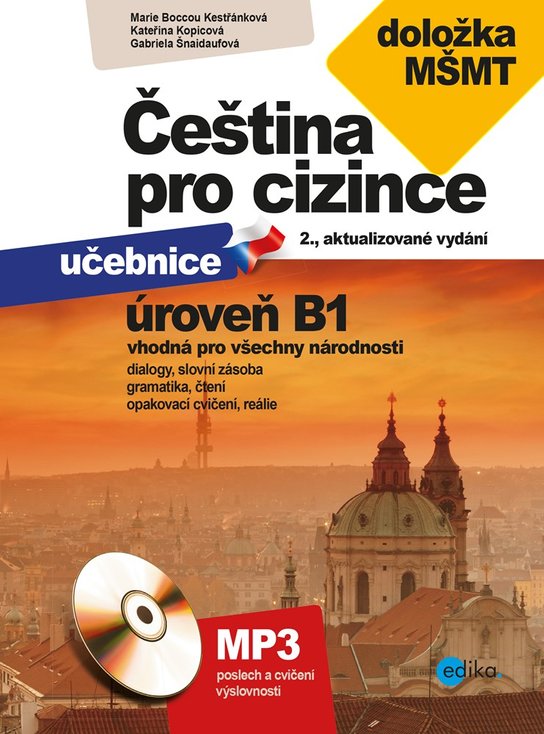 Čeština pro cizince B1 -  Marie Boccou Kestřánková