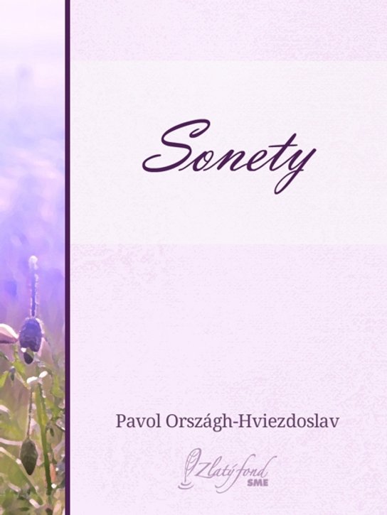 Sonety -  Pavol Országh Hviezdoslav