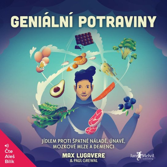 Geniální potraviny -  Max Lugavere