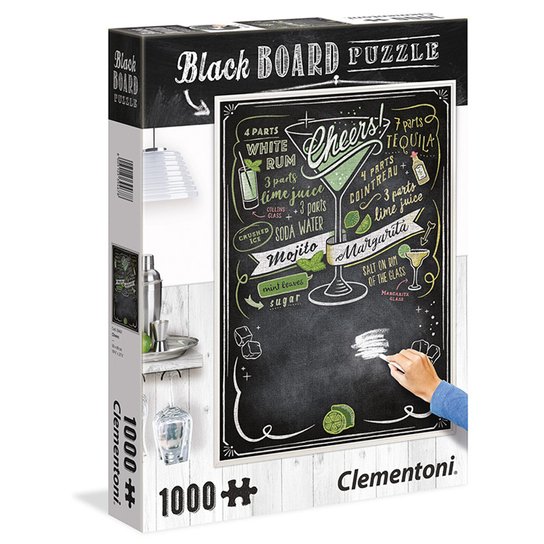 Puzzle 1000 Black Board -  Autor Neuveden