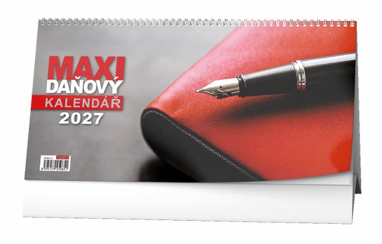 Stolní kalendář Baloušek 2027 MAXI daňový