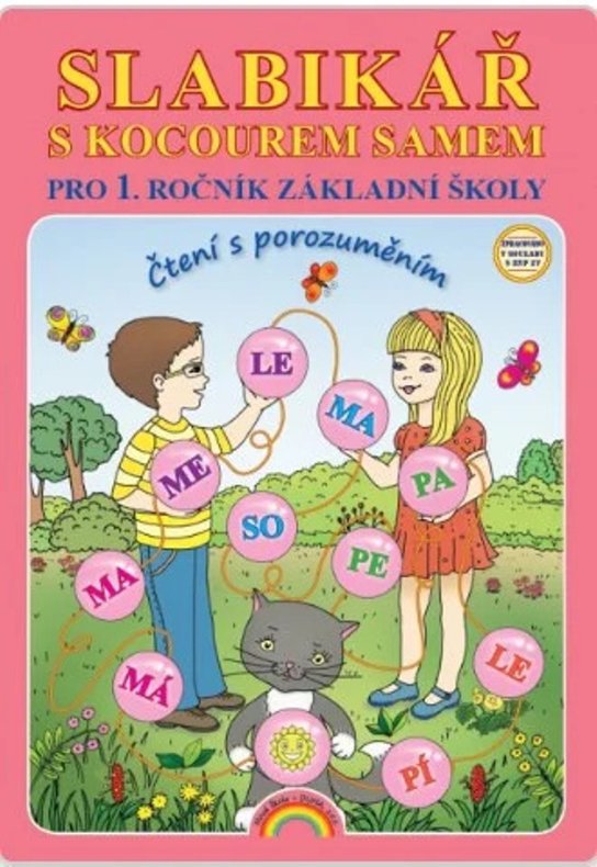 Slabikář s kocourem Samem -  Autor Neuveden