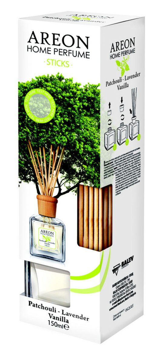 Areon Home Perfume Patchouli Lavender Vanilla aroma difuzér s náplní 150 ml