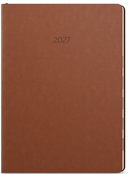 Denní diář 2027 Baloušek Maxim B5 hnědá