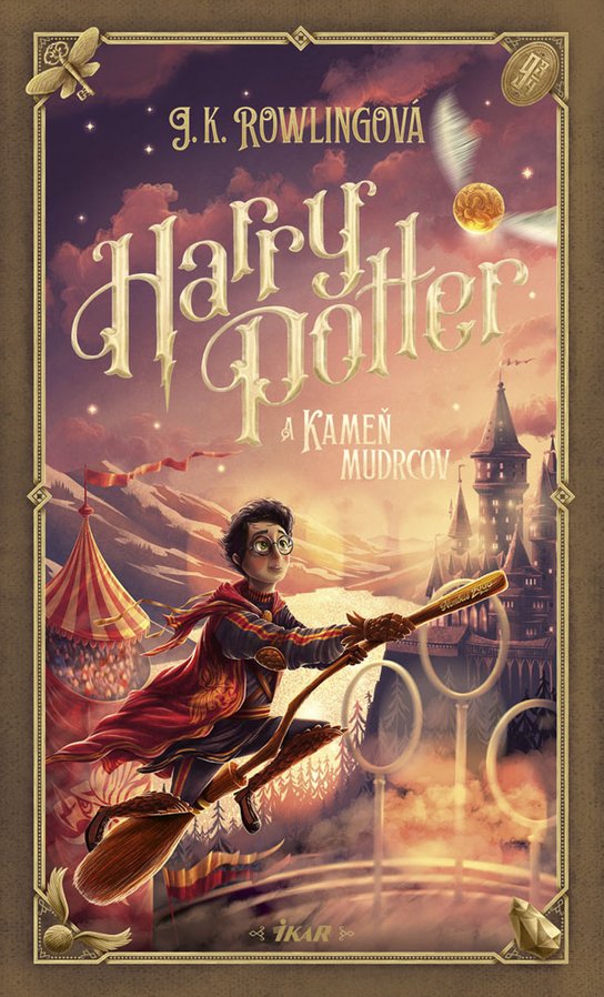 Harry Potter a Kameň mudrcov -  J.K. Rowling