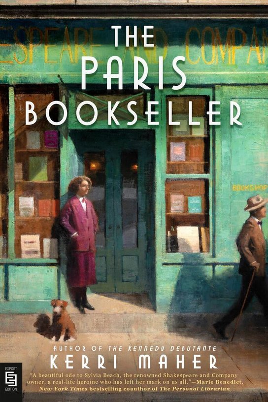 The Paris Bookseller -  Kerri Maherová